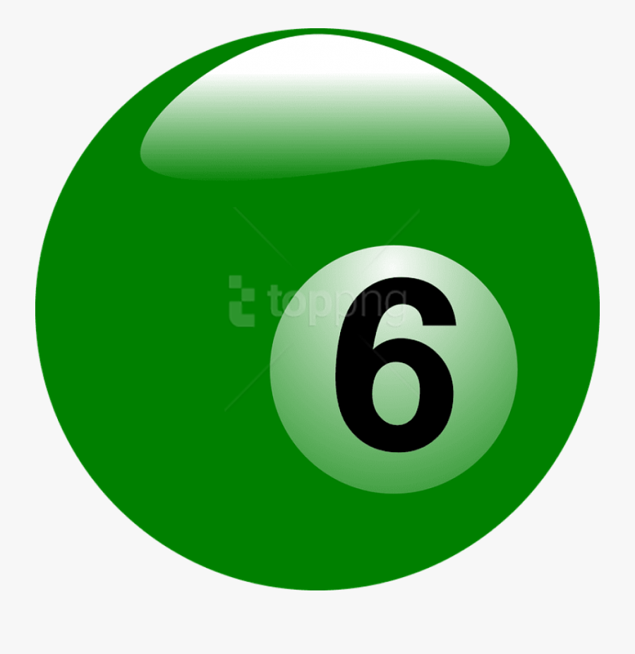 Billiard Ball Png - Billiard Ball Number 4, Transparent Clipart