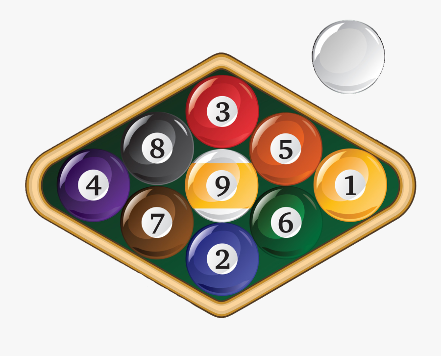 Billiards - Billard Foto Nine Ball, Transparent Clipart