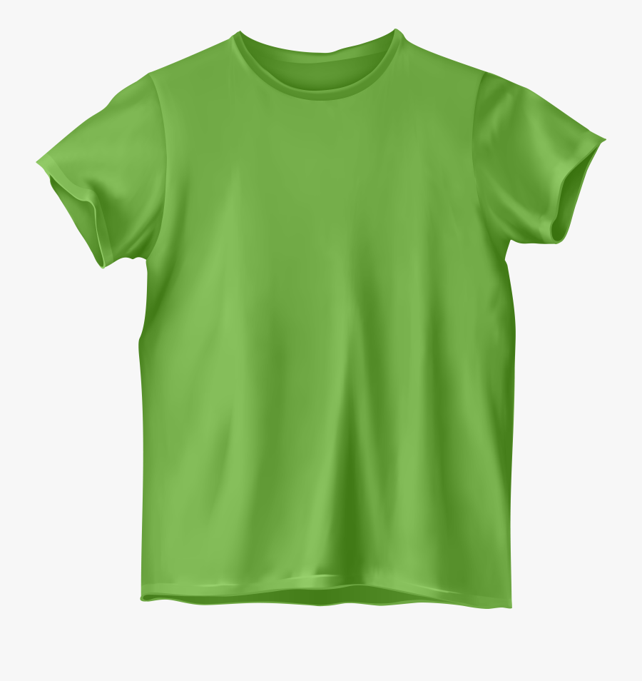 Green Shirt Png - Red T Shirt Transparent Background, Transparent Clipart