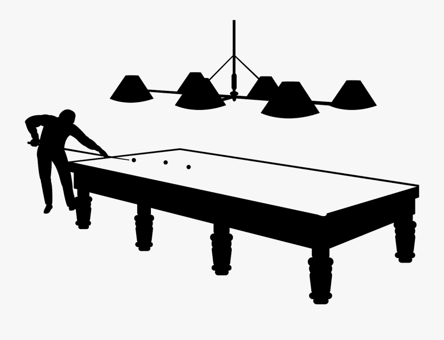 Mesa De Billar Dibujo, Transparent Clipart
