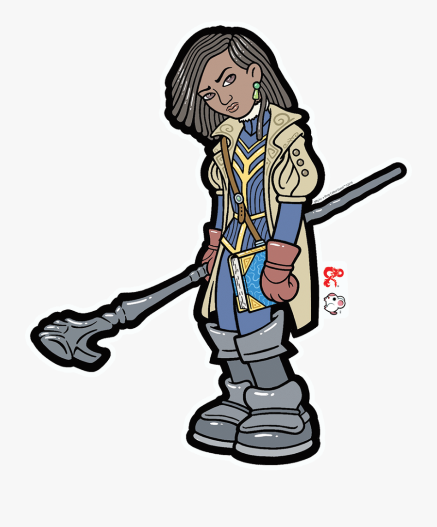 Ascq X D&d Ritchie Avari Sticker - Cartoon, Transparent Clipart