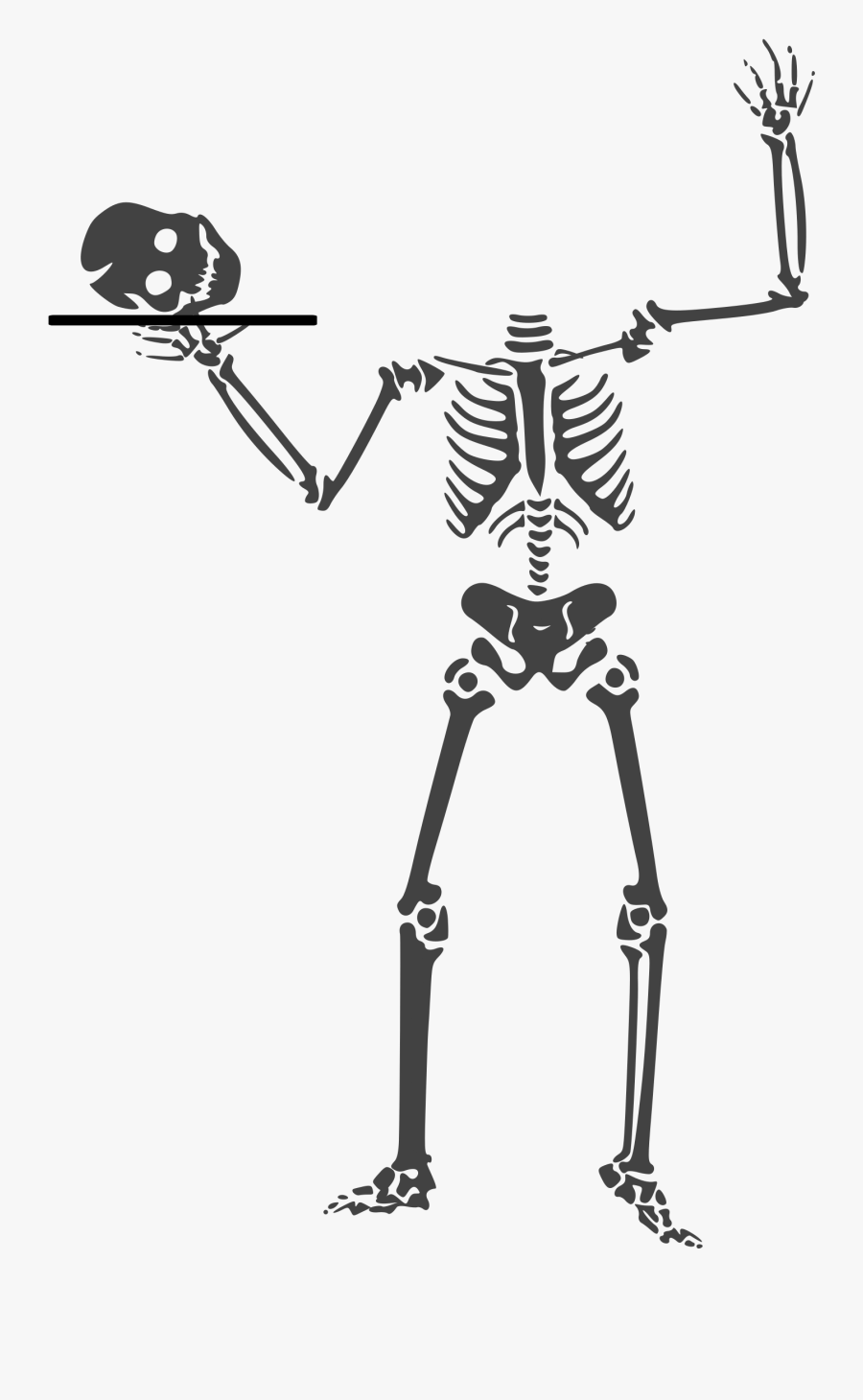 Snapchat Ghost Clipart - Halloween Clipart Skeleton, Transparent Clipart