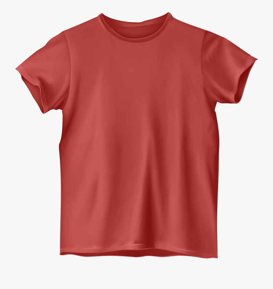 Red T Shirt Png Clip Art - T Shirt Clipart, Transparent Clipart
