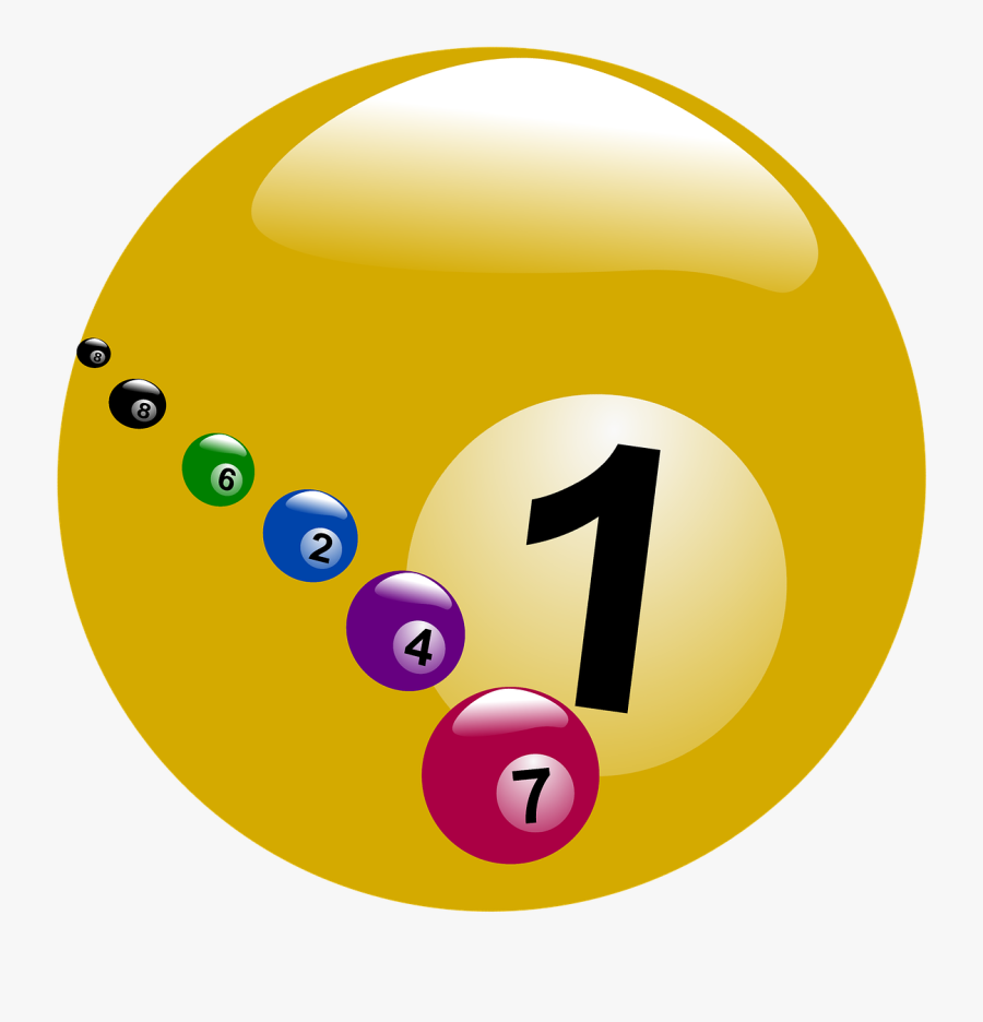 Billiards Billiard Ball Ball Clipart , Png Download - Circle, Transparent Clipart
