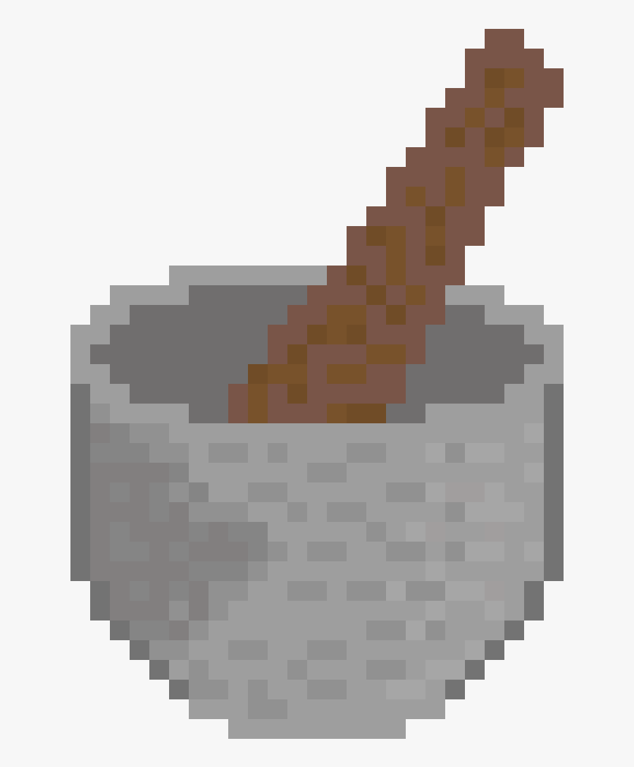 Transparent Mortar And Pestle Clipart - Alien Pixel Art Png, Transparent Clipart