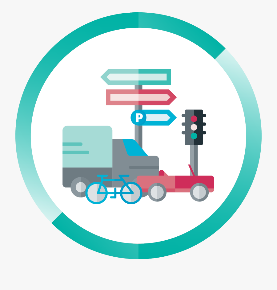 Transparent Traffic Png - Traffic Management Icon, Transparent Clipart