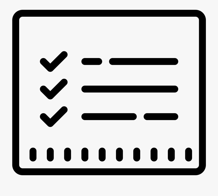 Todo List Icon, Transparent Clipart