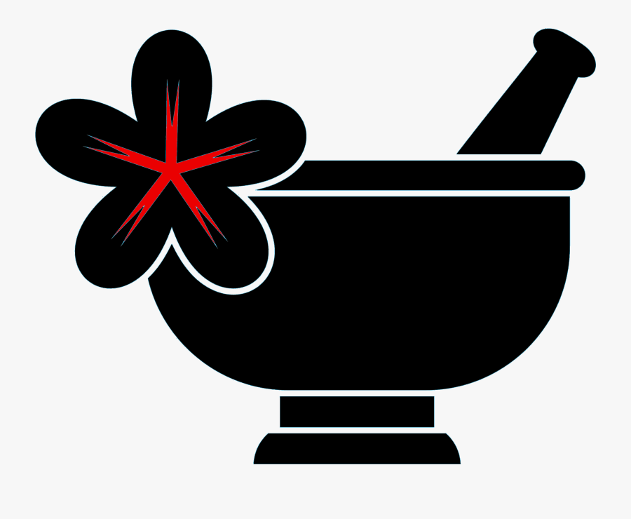 Red Pharm - Mortero Farmacia, Transparent Clipart