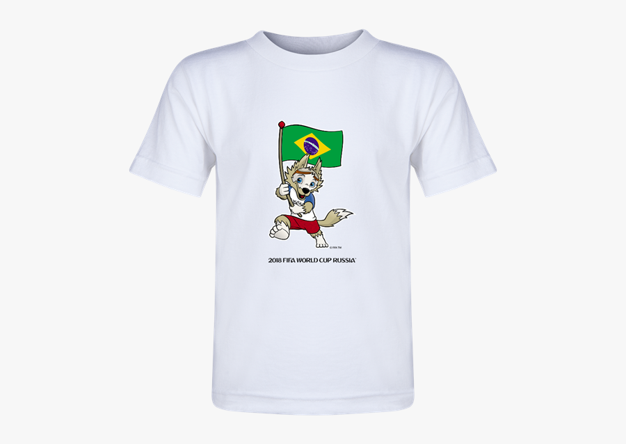 Brazil 2018 Fifa World Cup Russia™ Zabivaka Toddler - Cartoon, Transparent Clipart