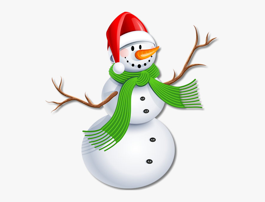 Christmas Background Snowman Png, Transparent Clipart