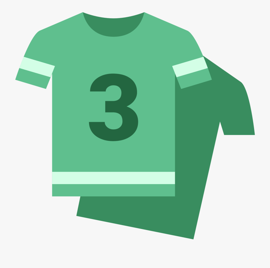 The Icon Is A Picture Of Two Shirts - Sports Team Icon, Transparent Clipart