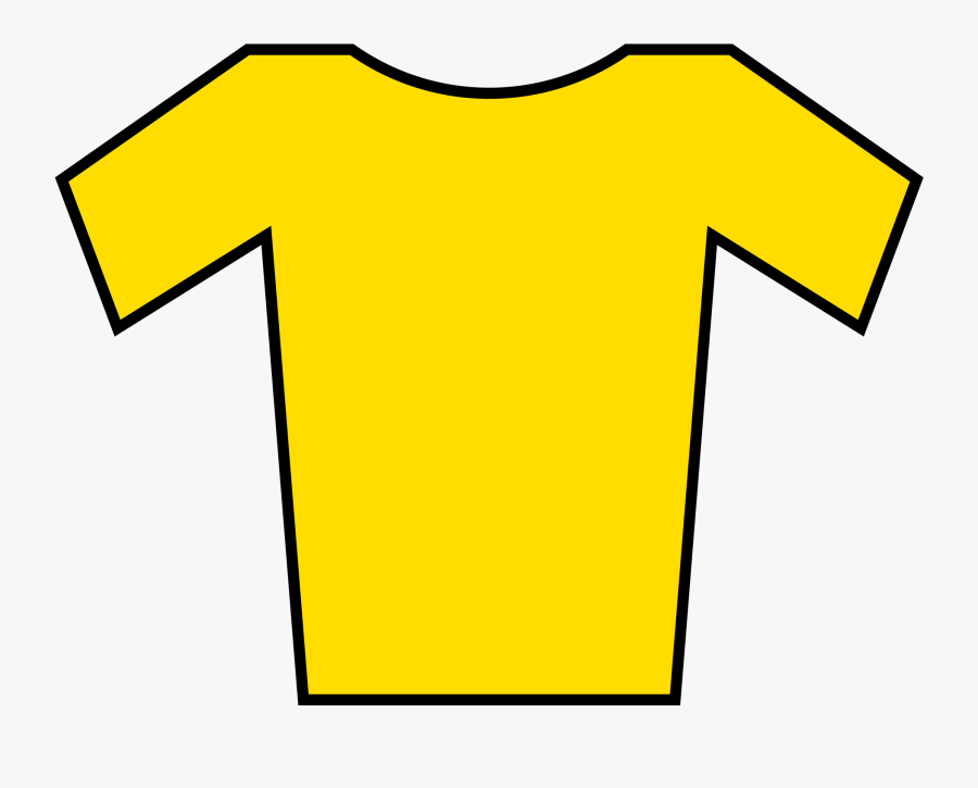 File Jersey Yellow Wikimedia - Trikot Svg, Transparent Clipart