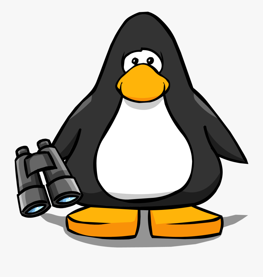 Image On Player Card - Penguin With Santa Hat, Transparent Clipart