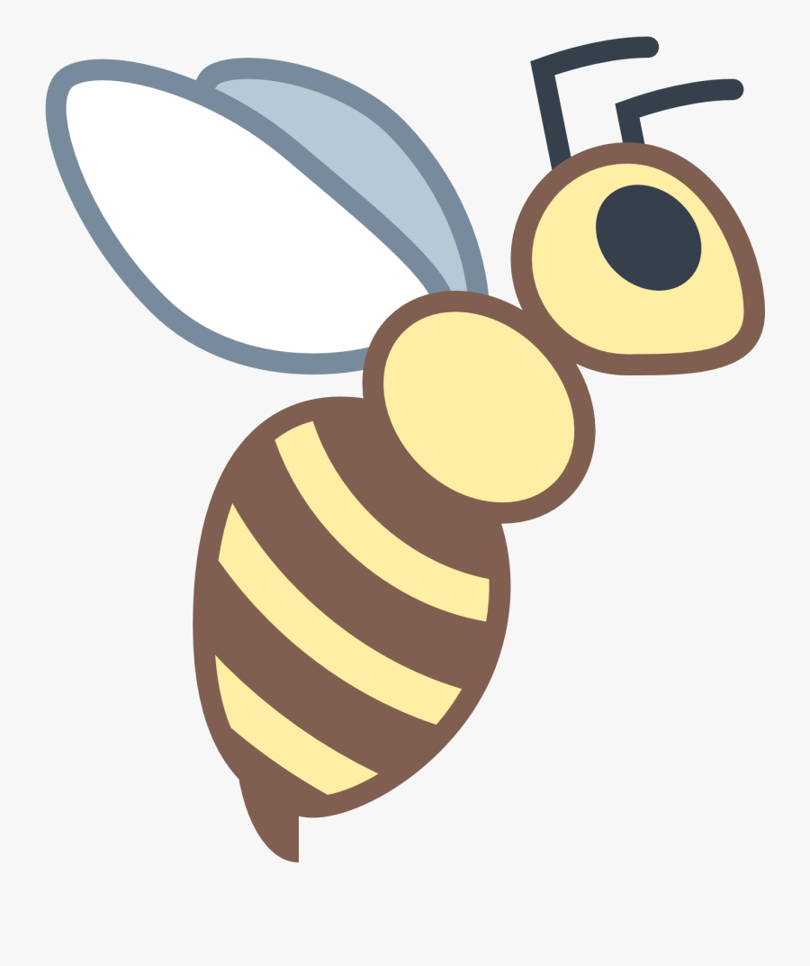 Free Honey Bee Icon, Transparent Clipart