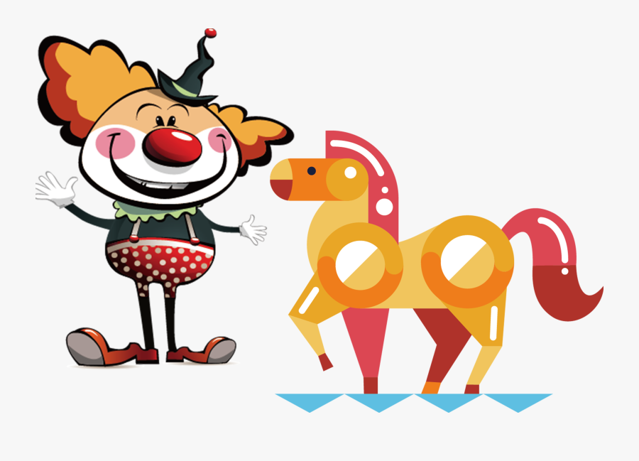 Cousins Clipart Greeting Guest - Fool Clowns, Transparent Clipart