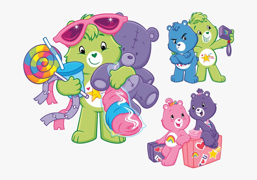 Care Bears Adventures In Care A Lot Dvd Back, Transparent Clipart