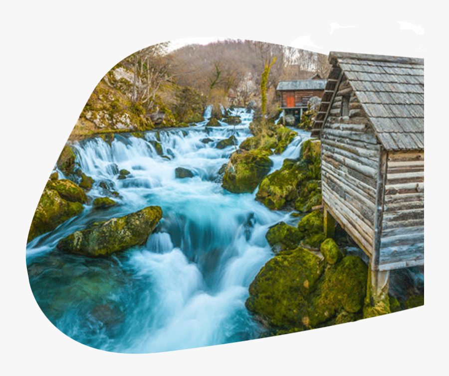 Krupa Na Vrbasu Sutjeska - Krupa Waterfalls Banja Luka, Transparent Clipart