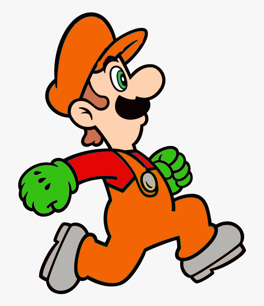 Mach Is In The Need For Speed, He Loves Cars And Food - Luigi, Transparent Clipart