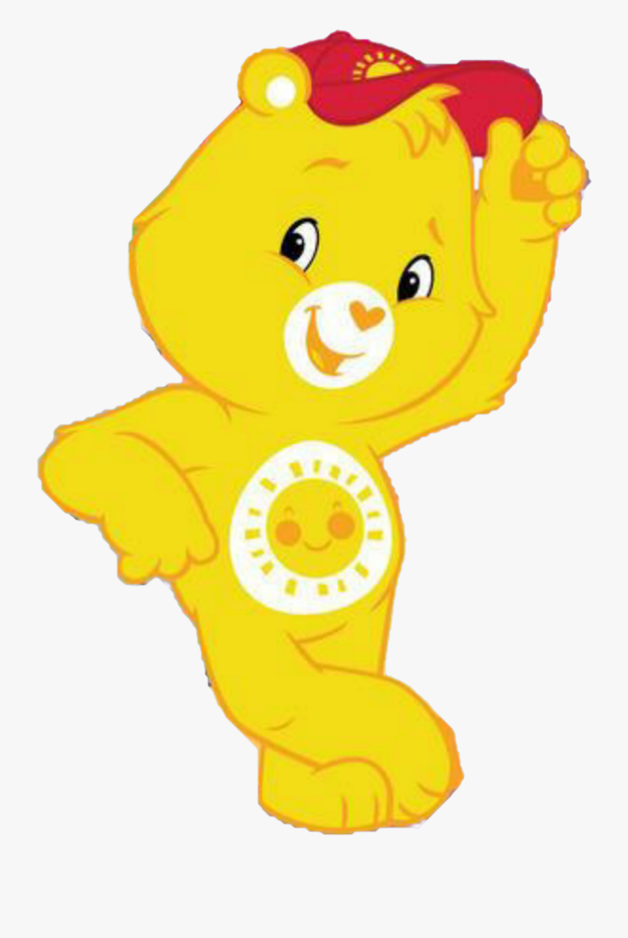 Yellow Clipart Care Bear - Care Bears Adventures In Care A Lot Funshine, Transparent Clipart