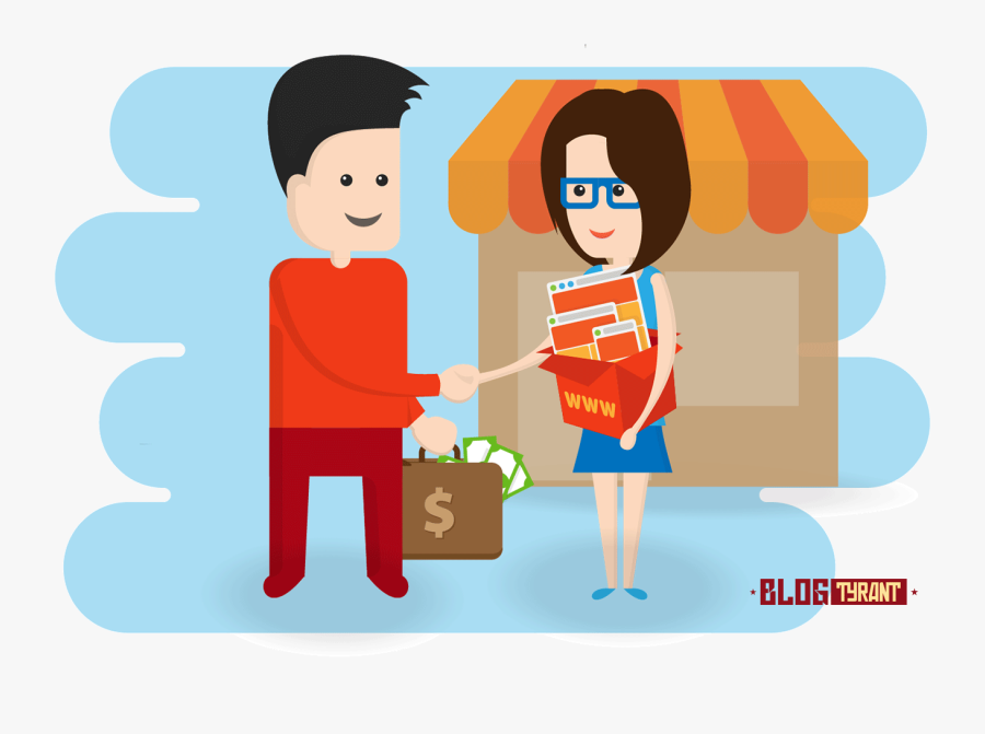 Clip Art Revealed How To Buy - Buying A Website, Transparent Clipart