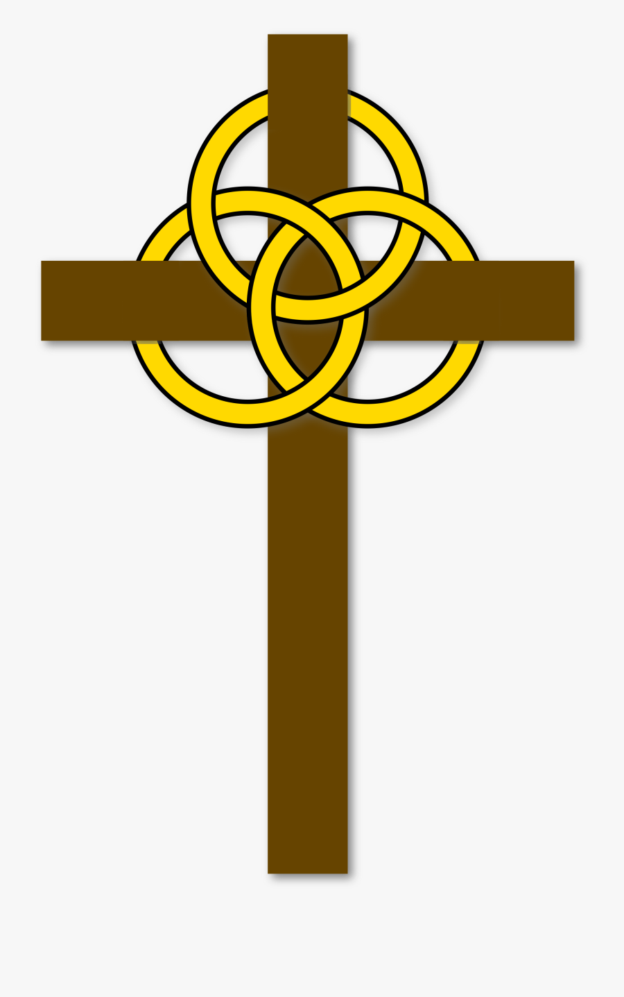 Graphics For Trinity Cross Graphics - Trinity On The Cross, Transparent Clipart