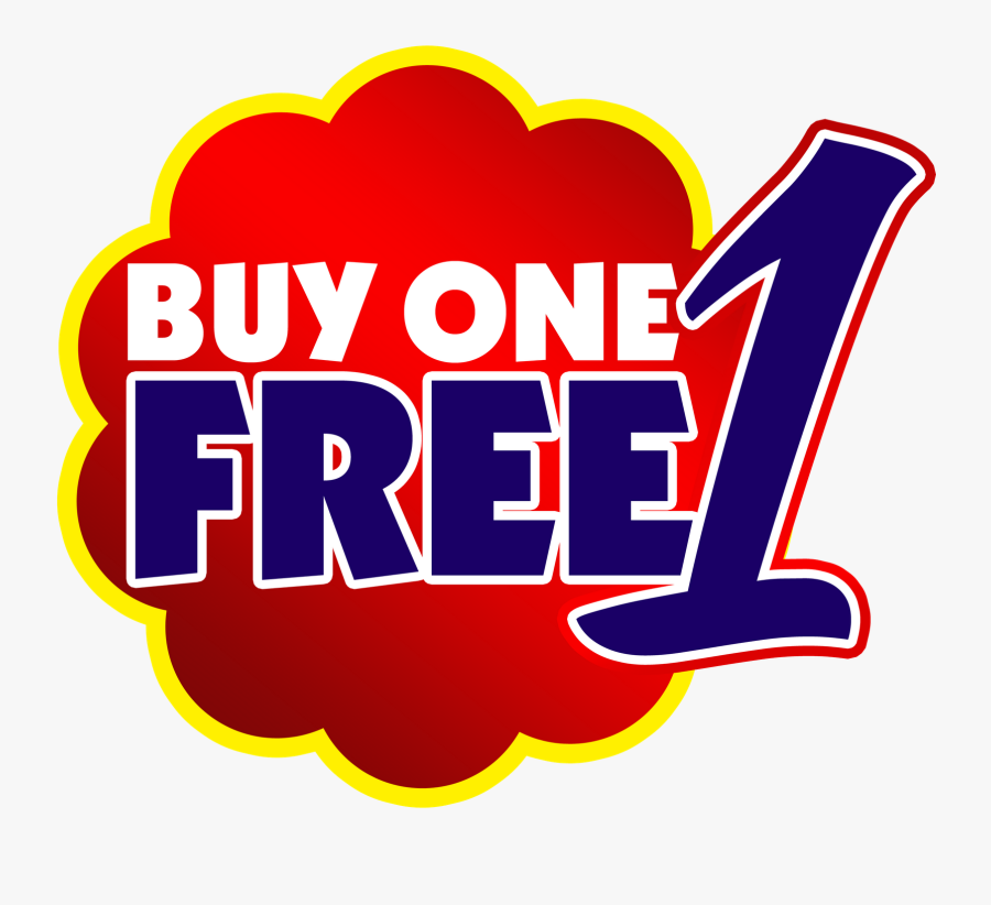 Buy 1 Get 1 Free Png Picture - Buy One Get One Free Logo Png, Transparent Clipart