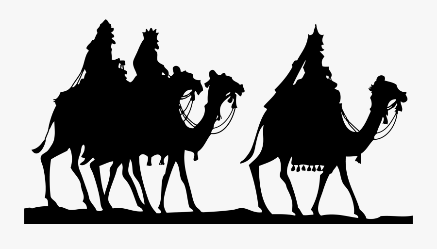 Biblical Magi Epiphany We Three Kings Clip Art - Three Wise Men Png, Transparent Clipart