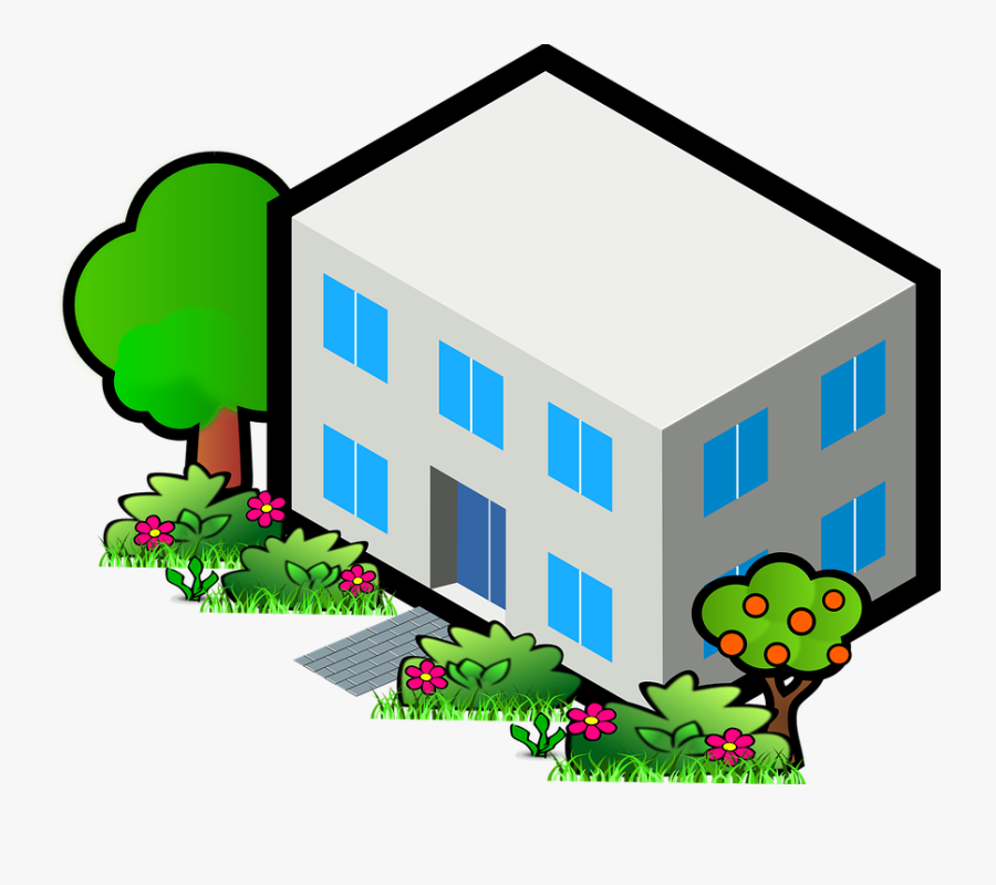 Money Home Cliparts 19, Buy Clip Art - Flat Roof House Clipart, Transparent Clipart