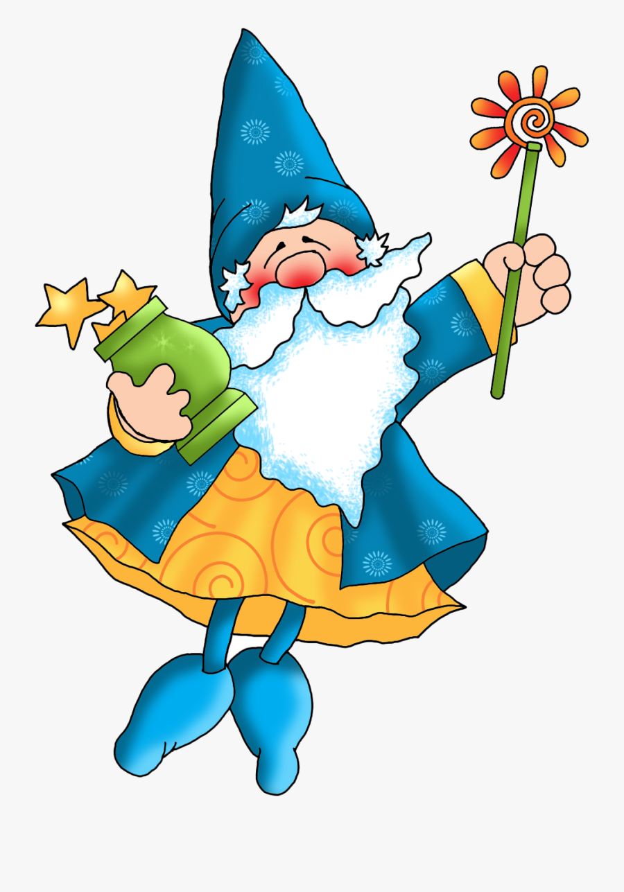 Coleccion Wizard Png Magical - Fairytale Wizard Clipart, Transparent Clipart