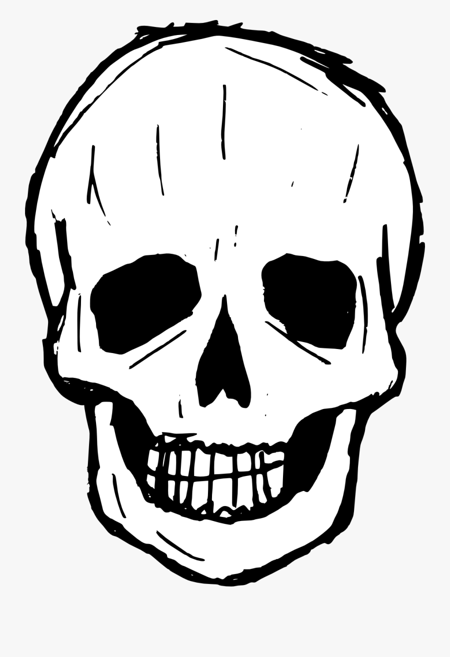 Clip Art Black And White Skull Skull Black And White