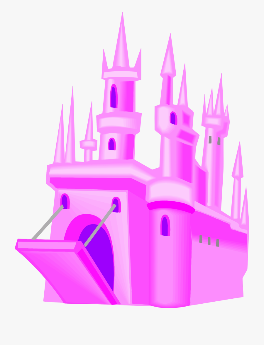 Fairytale Castle 12 Clip Arts - Stickers, Transparent Clipart