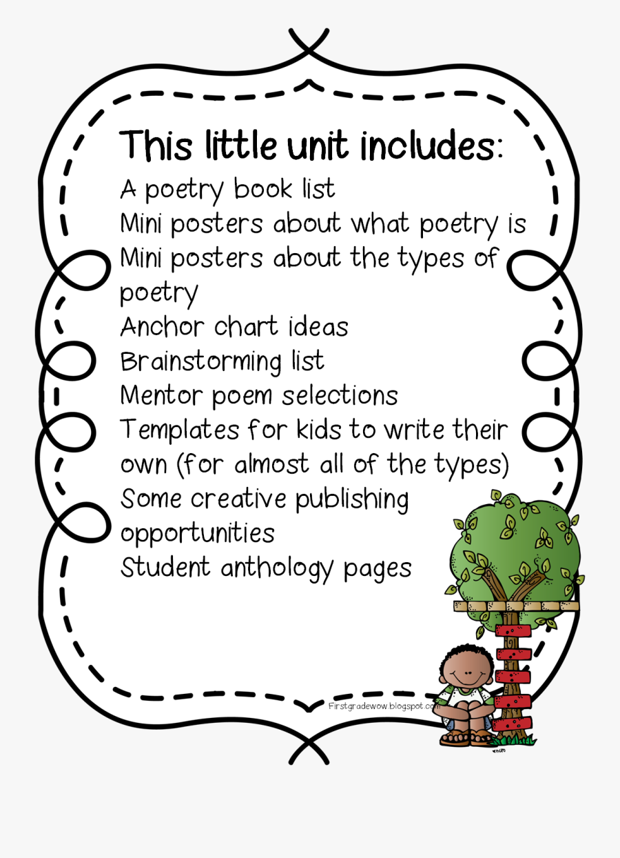 Poem Clipart Handwriting - Cartoon, Transparent Clipart