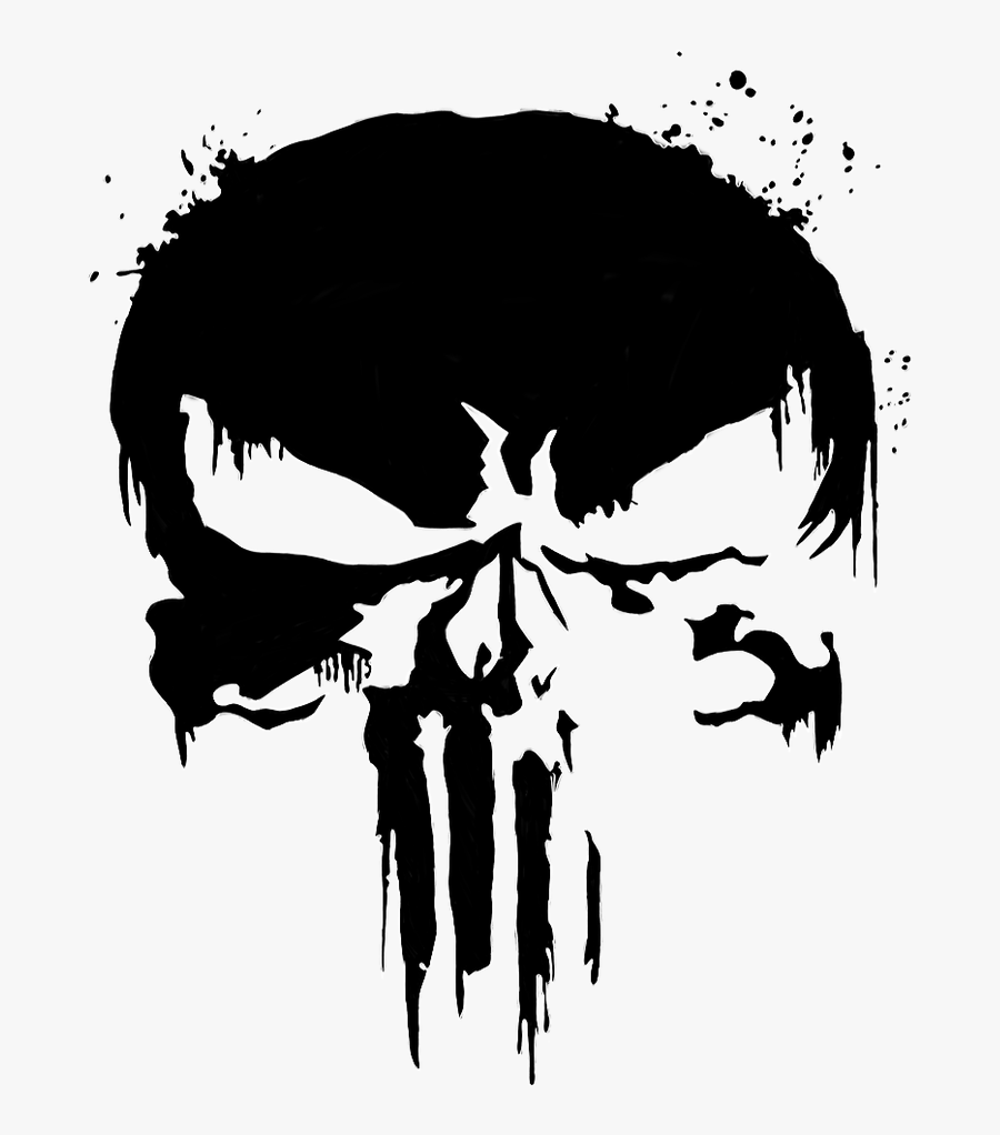 Filler - Transparent Punisher Skull Png, Transparent Clipart