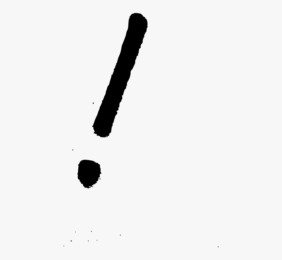Get Notified Of Exclusive Freebies - Handwritten Exclamation Mark Png, Transparent Clipart