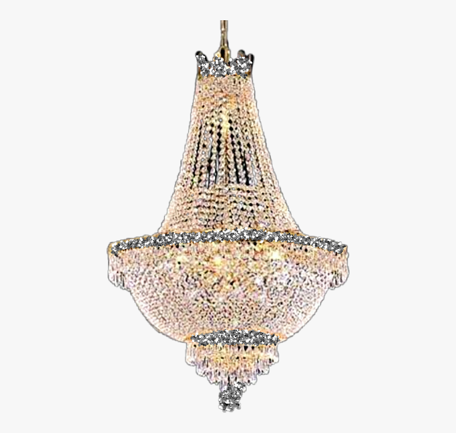 Freetoedit Chandelier Lighting Lamp - French Empire Chandelier, Transparent Clipart