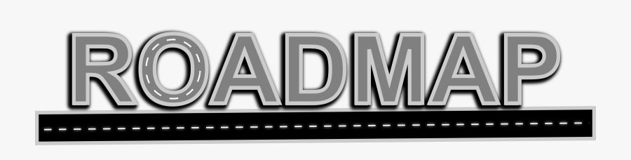 Clipart - Png Roadmap Black Free Clip Art, Transparent Clipart