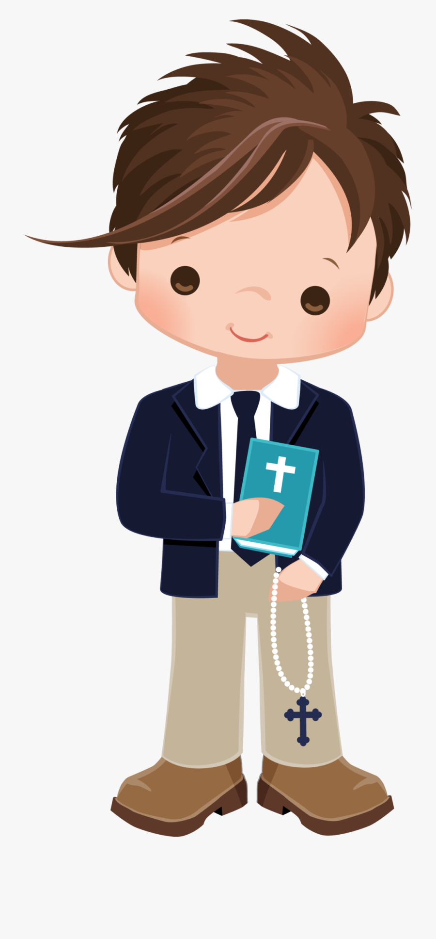 Clip Art Communion Boy Png, Transparent Clipart