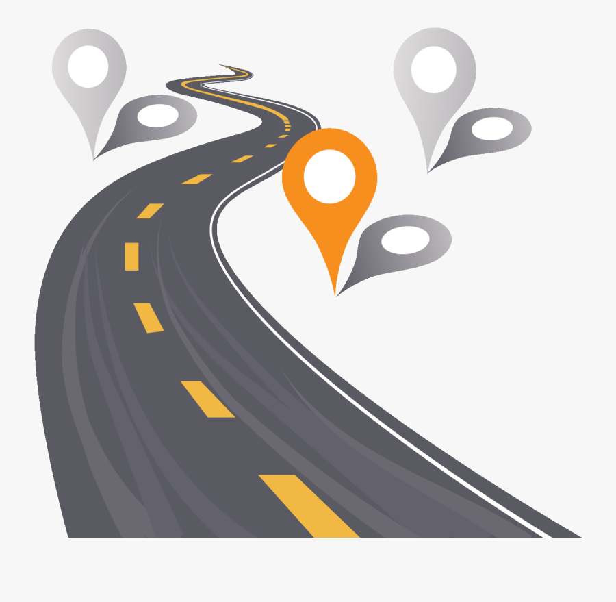 Maps Clipart Road - Road To Success Transparent, Transparent Clipart