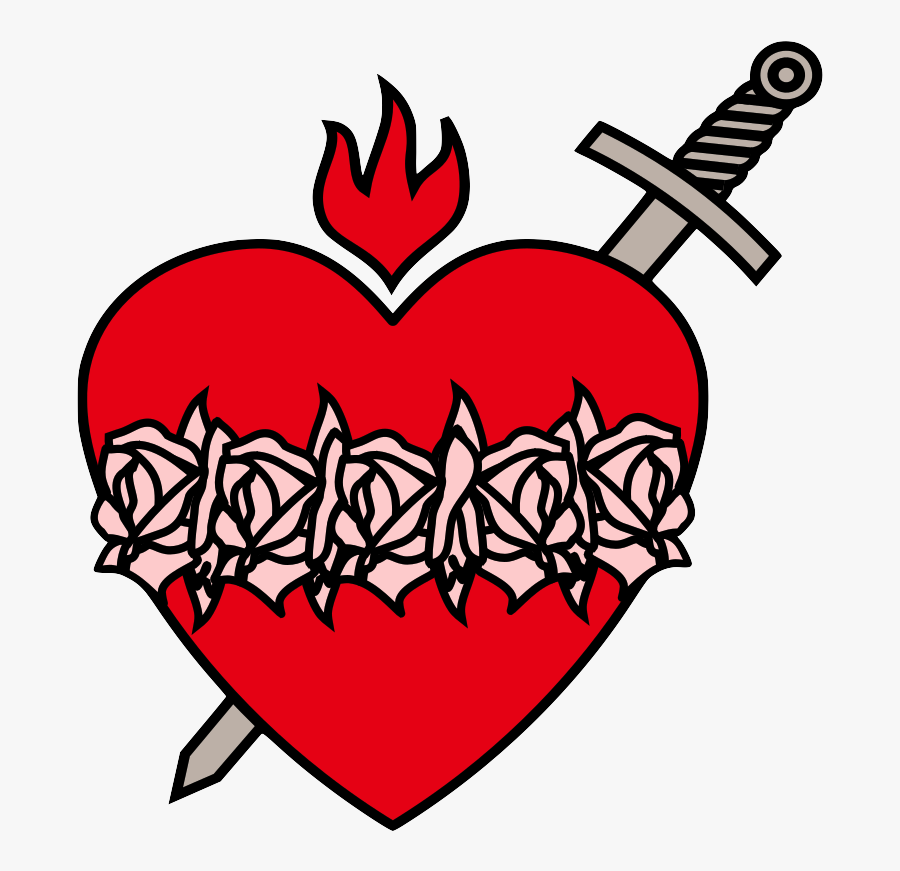First Saturdays Devotion Clipart , Png Download - Immaculate Heart Of Mary Png, Transparent Clipart