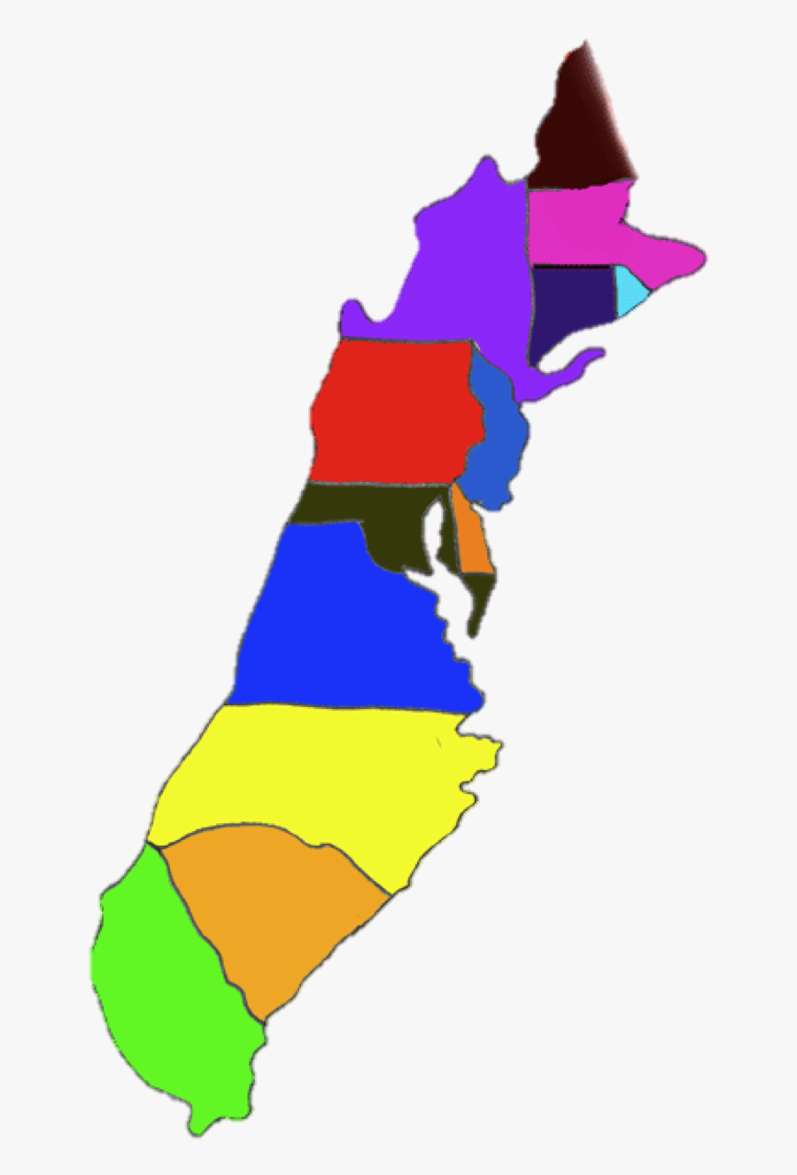 The Road To The Constitution - Founding Of The Colonies, Transparent Clipart