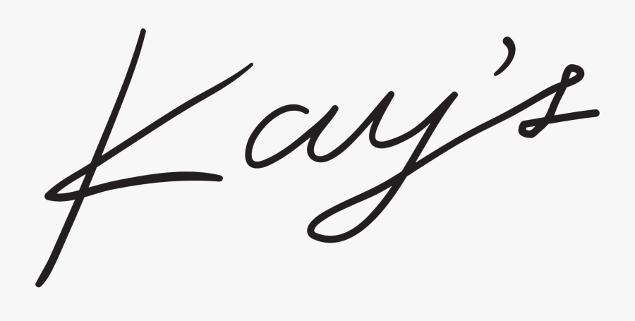 Kay"s Boutique Breakfast Clipart , Png Download - Calligraphy, Transparent Clipart