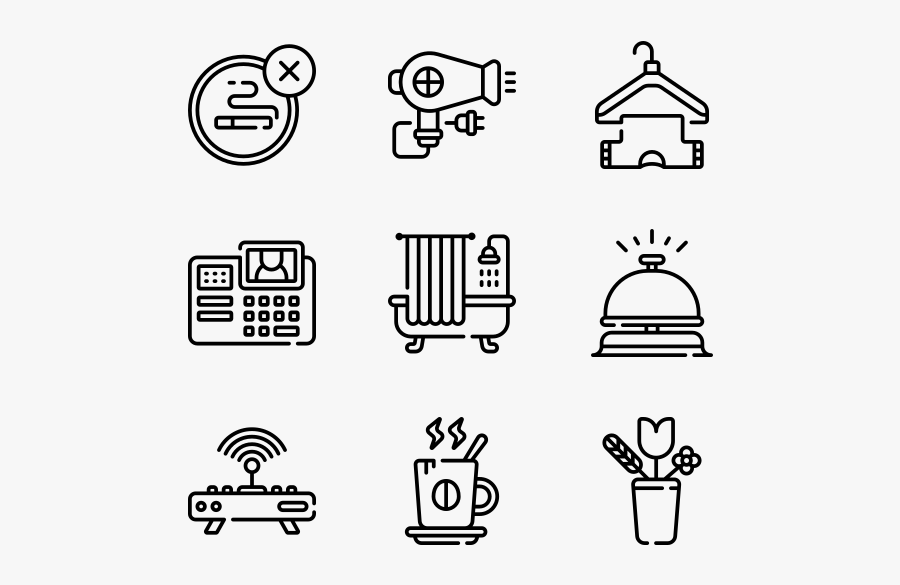 Bed And Breakfast, Transparent Clipart