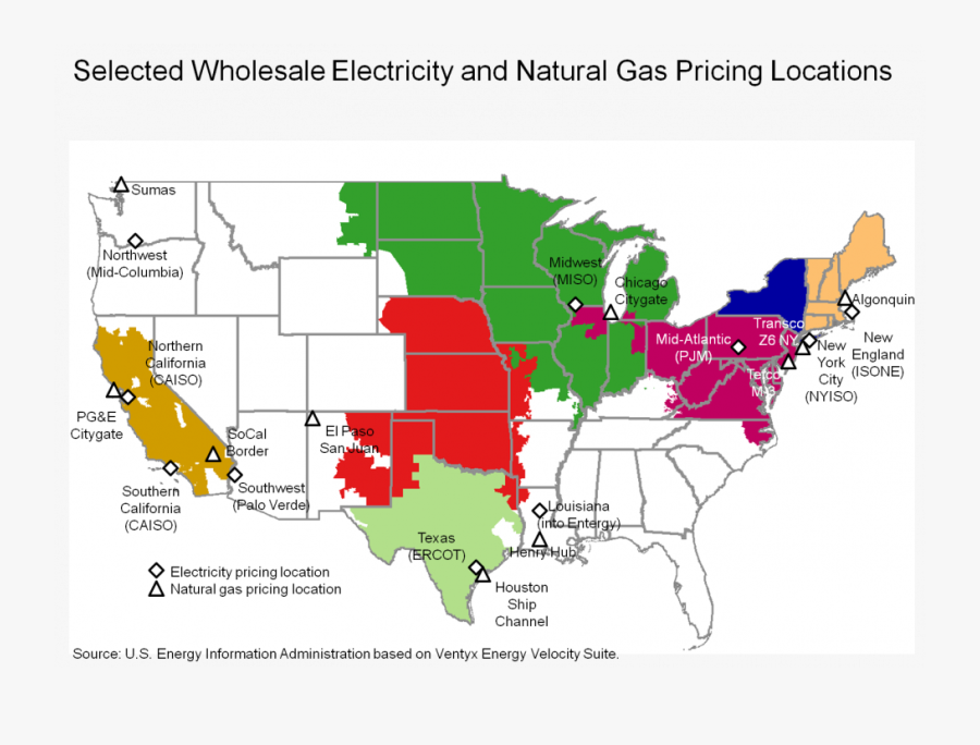 Maps Energy Information Administration Selected Wholesale - Japanese Honeysuckle Population Map, Transparent Clipart