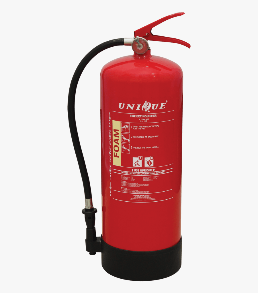 Foam Fire Extinguisher Png, Transparent Clipart