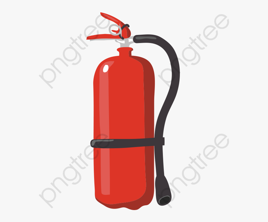 Transparent Fire Hat Clipart - Fire Extinguisher Transparent Background, Transparent Clipart