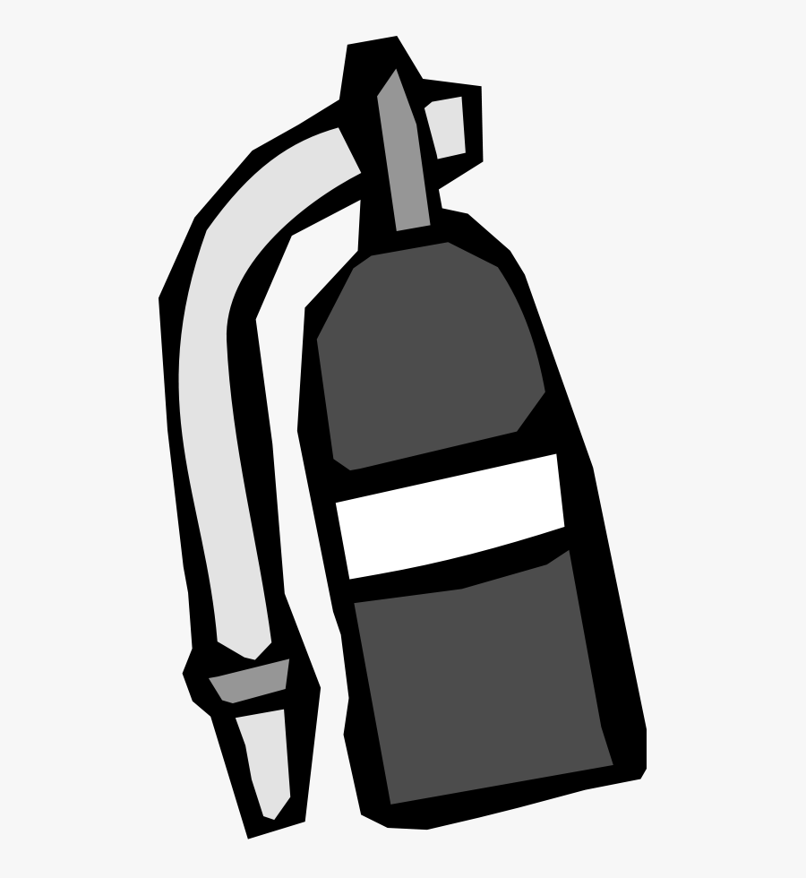 Fire Extinguisher Clipart, Vector Clip Art Online, - 滅火器, Transparent Clipart