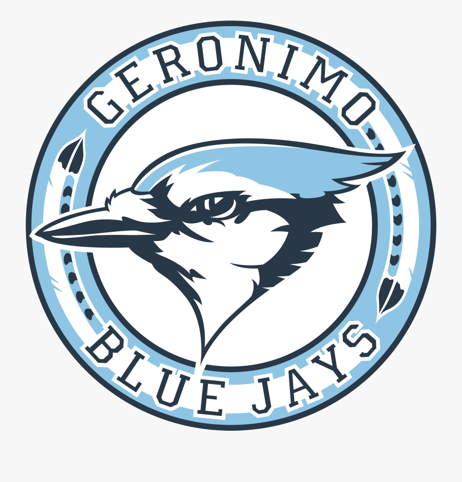 Team Home Geronimo Bluejays Sports Picture Black And - Geronimo Blue Jays, Transparent Clipart