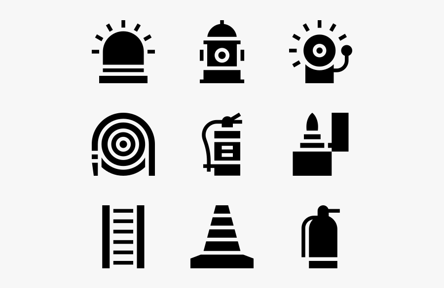 Firefighter - Design, Transparent Clipart