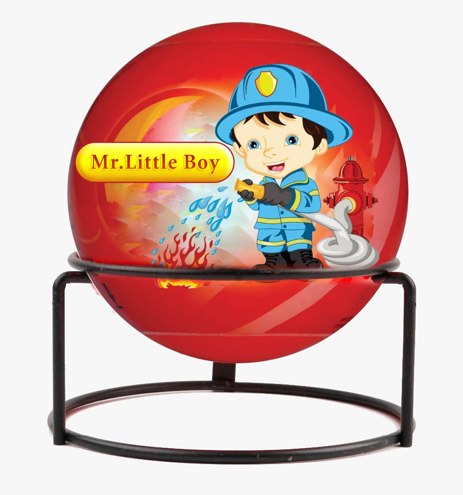 Afo Fire Ball Abc Fire Extinguisher, Transparent Clipart