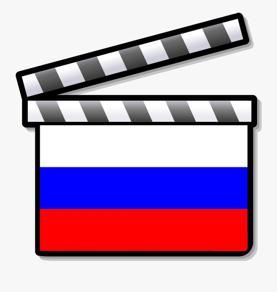 Russia Film Clapperboard - Cinema Of India, Transparent Clipart